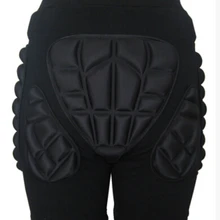 Защитные шорты с набивкой на бедрах лыжи коньки сноуборд защита от ударов все