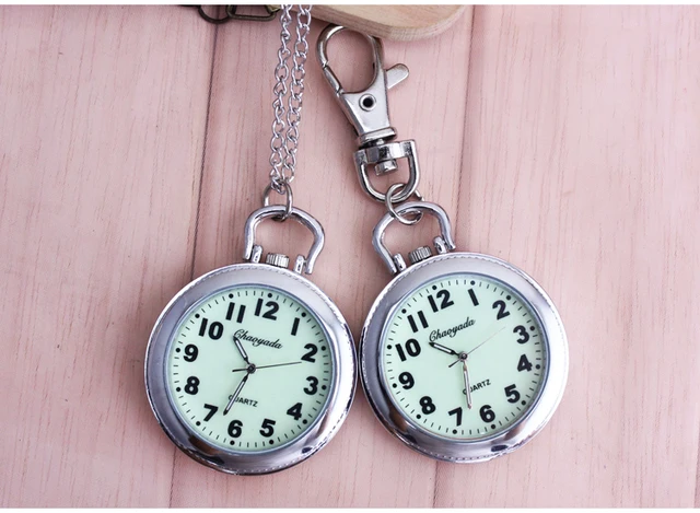 40mm dial Retro Steel Silver Case White Dial Analog Quartz Relogio Necklace Key 40mm dial Retro Steel Silver Case White Dial Analog Quartz Relogio Necklace Key