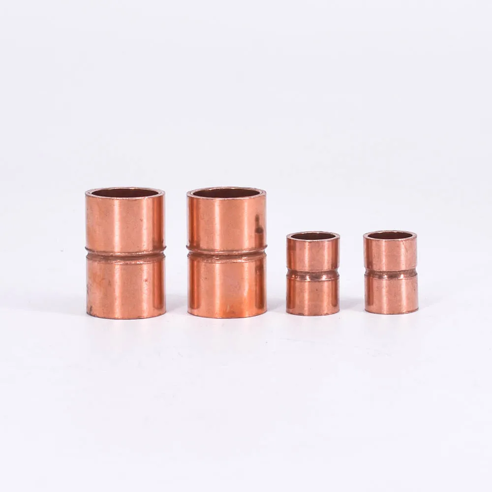 10mm Inner Diameter Copper End Feed Straight Equal Coupling Plumbing Fitting Scoket Weld Water Gas Oil 1mm Thickness | Строительство и