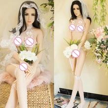 Full Size Solid Silicone Sex Dolls Japanese Anime 158cm realistic Oral Vagina font b Pussy b
