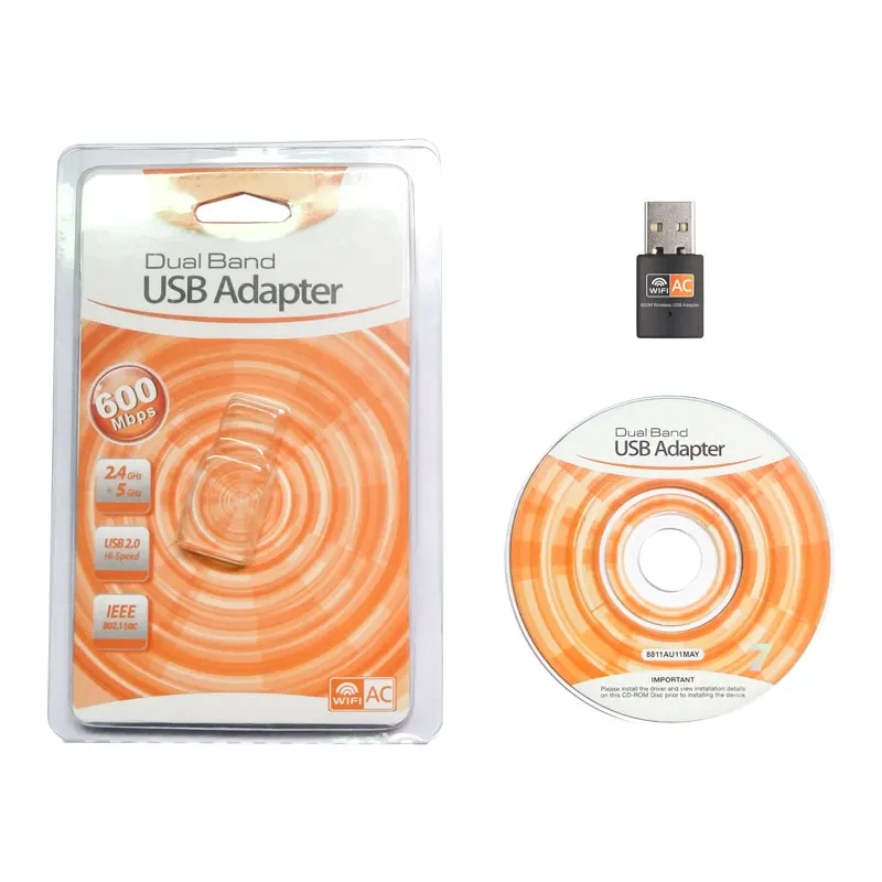 USB Wifi адаптер 600 Мбит/с Usb Ethernet Enchufe WiFi беспроводная сетевая карта Wi-Fi Usb адаптер Wifi ключ Ethernet адаптер NC4501AC