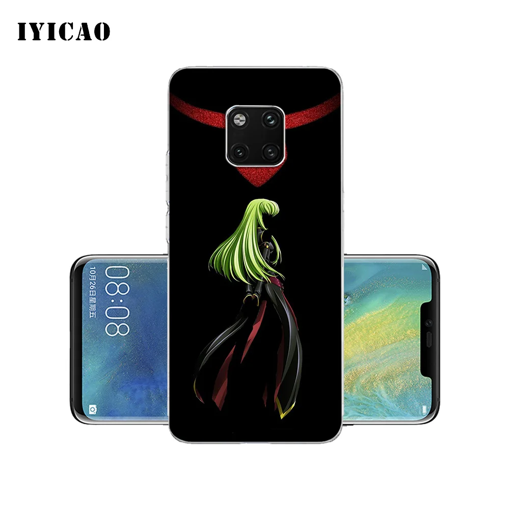 IYICAO Code Geass логотип мягкий силиконовый чехол для телефона Huawei Mate 10 20 Lite Pro Nova 2 2i 3 3i 4