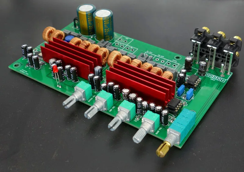 

TPA3116 6-channel 5.1-channel power amplifier board 100WX1 50WX5