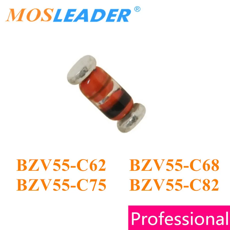 

Мослидер, 2500 шт. LL34 BZV55-C62 BZV55-C68 BZV55-C75 BZV55-C82 SOD80C BZV55 62 в 68 в 75 в 82 в BZV55C62 BZV55C68 BZV55C75 BZV55C82
