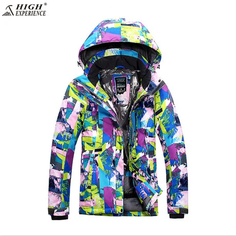 Женская одежда для снежной погоды, лыжная куртка, женские лыжные штаны, женские лыжные штаны, уличные зимние теплые спортивные костюмы - Цвет: Ski Jackets 2