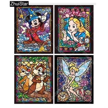 

Full Square/Square Drill 5D DIY Diamond Painting "Cartoon characters" 3D Embroidery Cross Stitch Mosaic Rhinestone Decor xsh