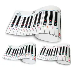 88 бумага для моделирования электронная клавиатура наклейка для детей Детское фортепиано практика детские игрушки