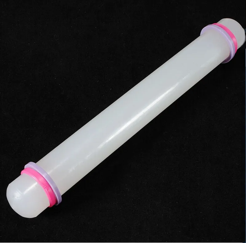 

White 23cm Non-stick Glide fondant rolling pin Fondant Cake Dough Roller Decorating Cake Roller crafts Baking cooking Tool E226