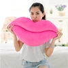 Creative cute gift plush pillow soft stuffed poop cushions red pink lips decorative for chair home hotel bar living room toy kid 6
