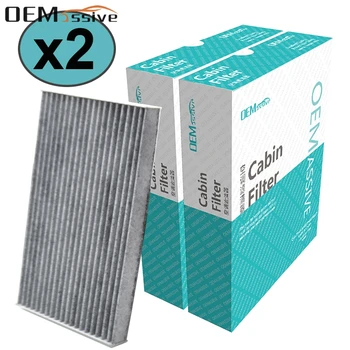 

2x Car Pollen Cabin Air Filter Includes Activated Carbon For Cube Z12 Leaf ZE0