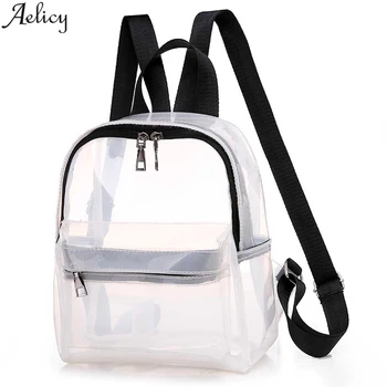 

Aelicy Waterproof School Bag Women Student Pvc Backpack Versatile Casual Shoulder Bag Unique Designed Leisure Traveling Mochila