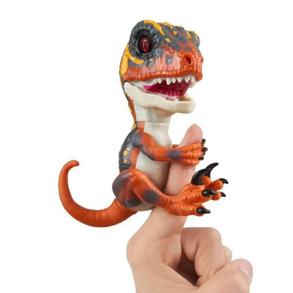 Juguetes interactivos dedo dinosaurios mascota electrónica domesticado Raptor Bruce 4 tipos Smart dinosaurio populares para los niños| Mascotas electrónicas| - AliExpress