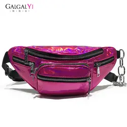 GALGALYI 2018 Для женщин поясные сумки для модные женские туфли Сумочка карманная женской груди Деньги Пояс Путешествия мобильный телефон сумки