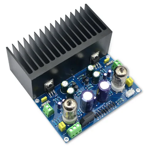 

25W *2 2.0 channel HIFI vacuum tube amplifier board electronic valve amplifier 6J1 + LM1875 amplifier board