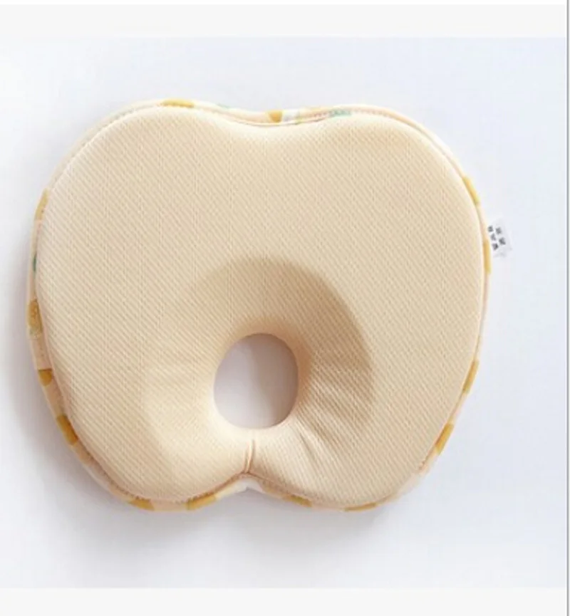 Newborn Infant Anti Roll Pillow Flat Head Neck Prevent Infant Support Baby Crib Flat Head Pillow for Newborn YYT344 down comforter