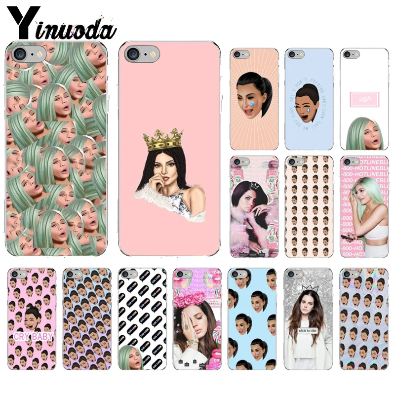 

Yinuoda Kimoji Kim Kardashian Coque Shell Phone Case for iPhone 8 7 6 6S Plus 5 5S SE XR X XS MAX Coque Shell