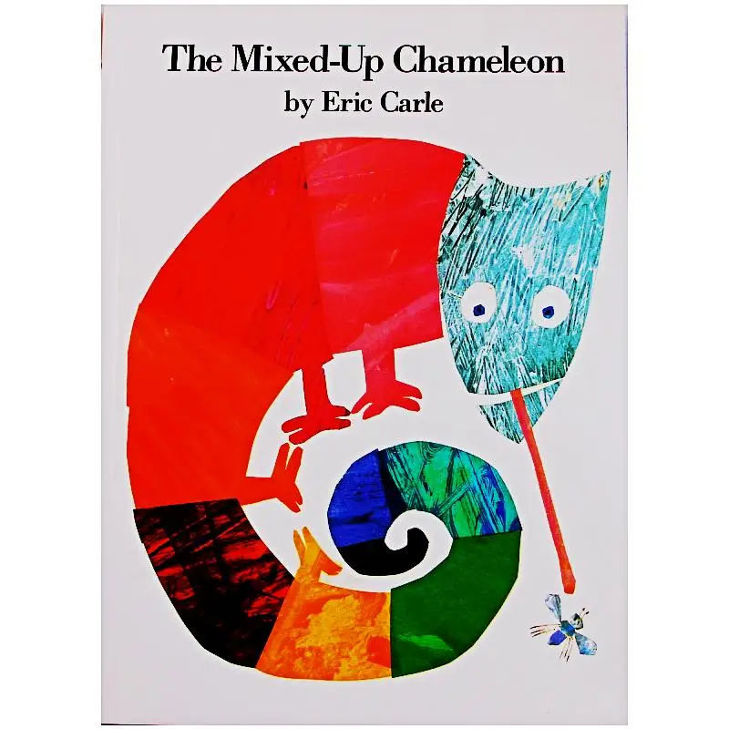 Le caméléon mixte par Eric Carle éducatif anglais livre d'images carte d'apprentissage livre d'histoire pour bébé enfants enfants cadeaux