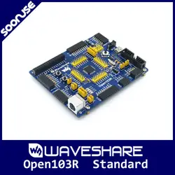 Waveshare Open103R Стандартный STM32F103RCT6 STM32F103 ARM Cortex-M3 STM32 макетная плата + PL2303 USB, UART модуля