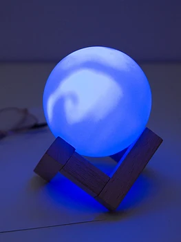 

DIA8.5cm Round Ball Decoration table Lamps Festival Flash Night Lights Lamp 7Colors Changeable Desk Lights