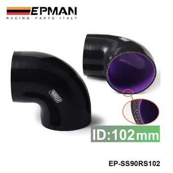 

4.00" 102mm 90 Degree Elbow Coupler Silicone Hose Coolant Radiator Black For Jeep Wrangler YJ/TJ 1987-2006 EP-SS90RS102