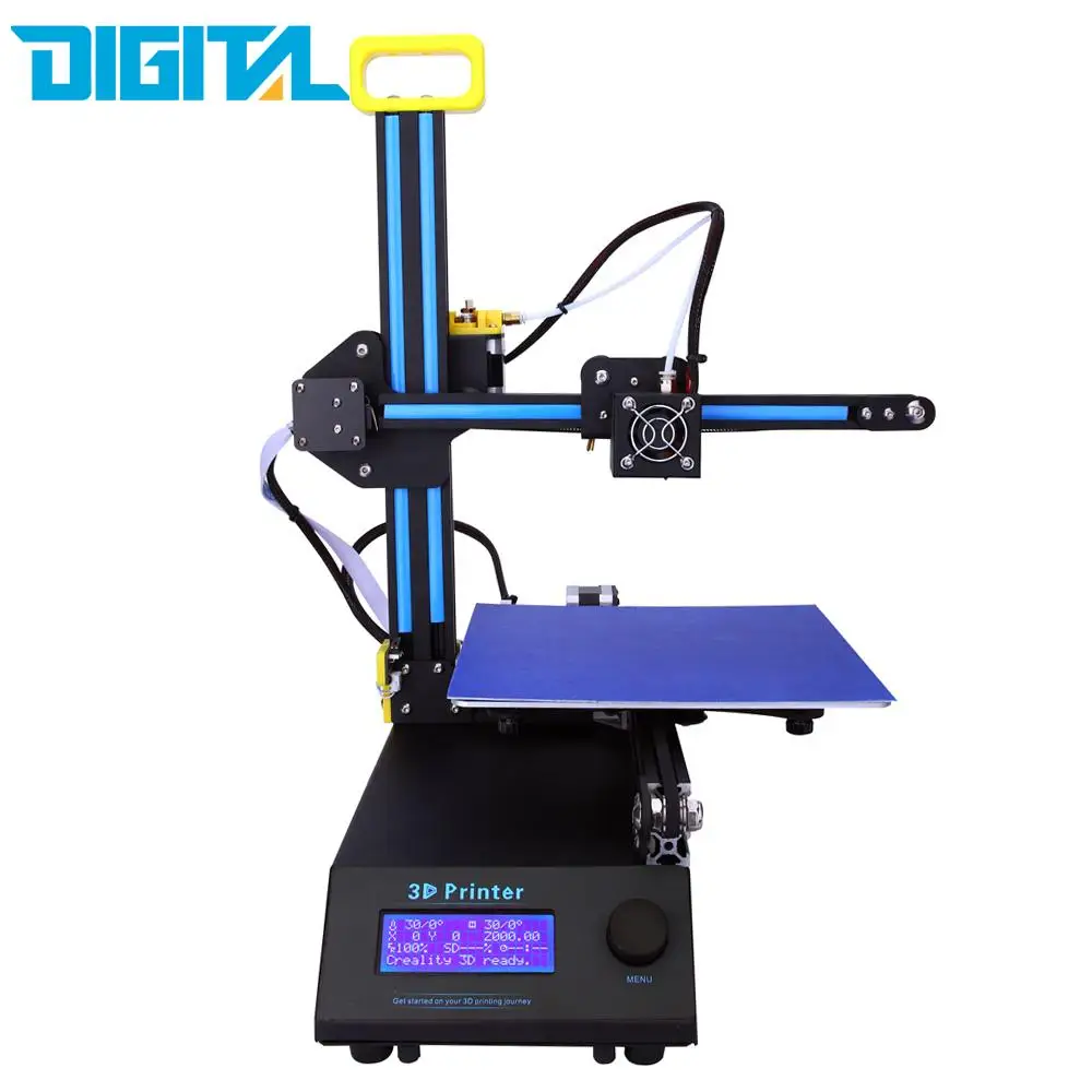 Creality Desktop 3D Printer Machine DIY Kit FDM Injection Molded with LCD Screen Off-line Printing Self-assembly High Accuracy