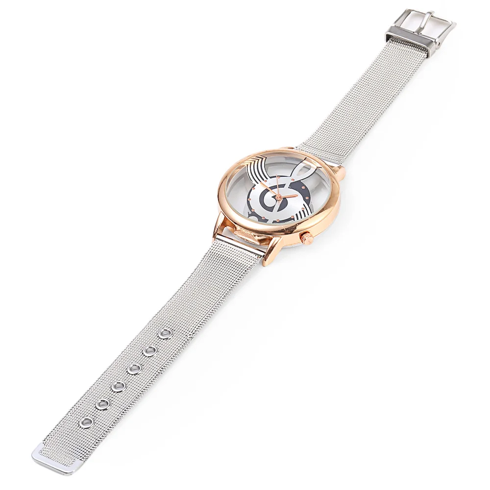 shiweibao creative watches women quartz watch steel mesh bracelet clock (9)