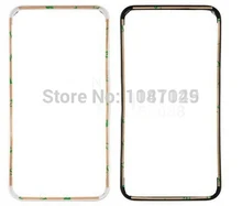 Top Quality Whole Sale 100pcs/lot Brand New Front Bezel Bracket For iPhone 4S Glued with 3M adhesive sticker Free Shipping