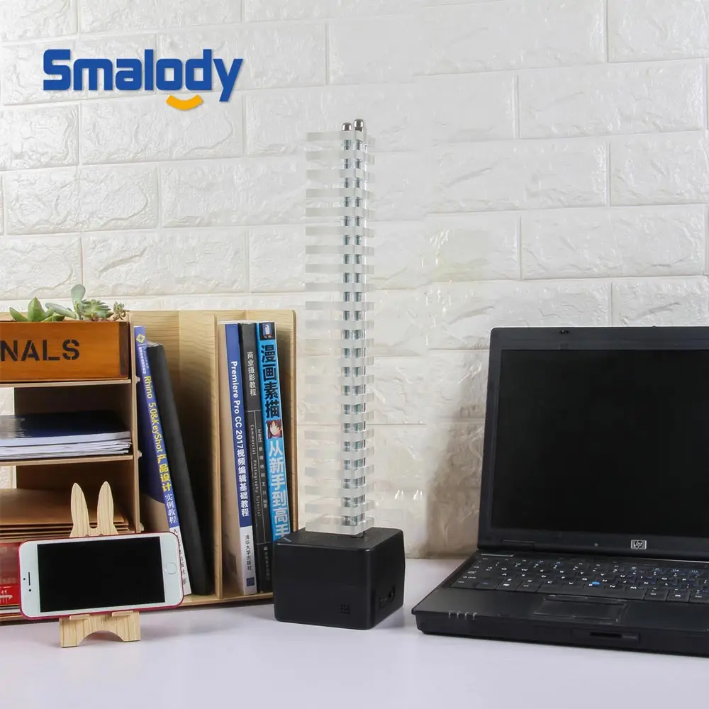 Smalody 7010 Bluetooth динамик портативный мини-динамик умный для домашнего кинотеатра, усилитель с светодиодный функцией дистанционного управления телефона