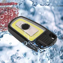 Мини брелок COB светодиодный светильник-вспышка USB Перезаряжаемый мини фонарь для ключей автомобиля дизайн для кемпинга ночной Светильник лiхтарик#15