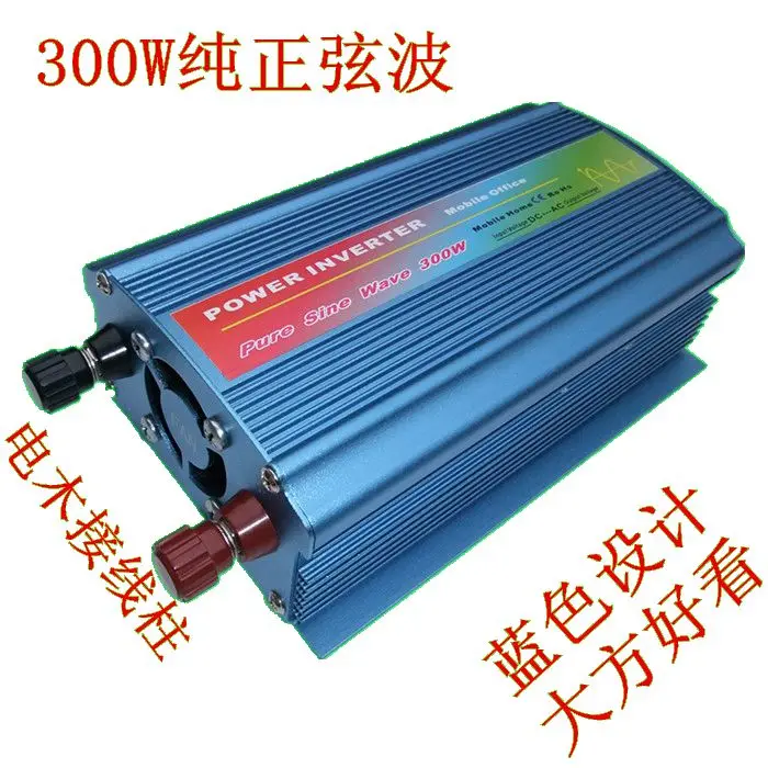 

300W Pure Sine Wave Inverter DC12V24V48V to AC220V Vehicle Solar Household Inverter