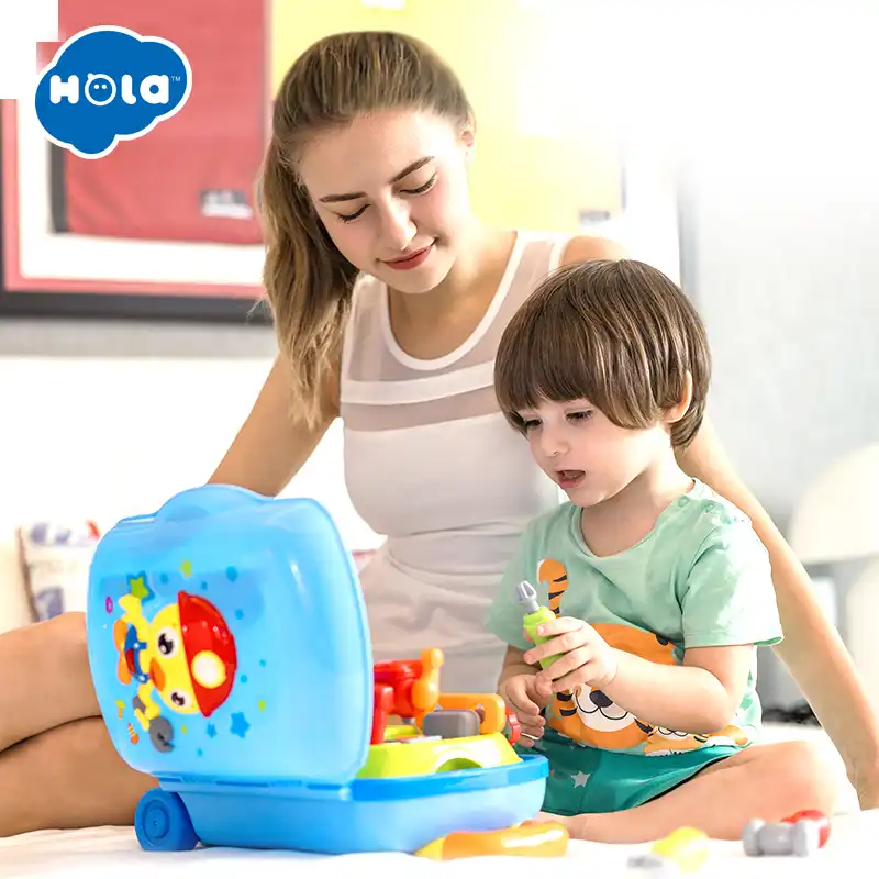 caja herramientas niño 2 años