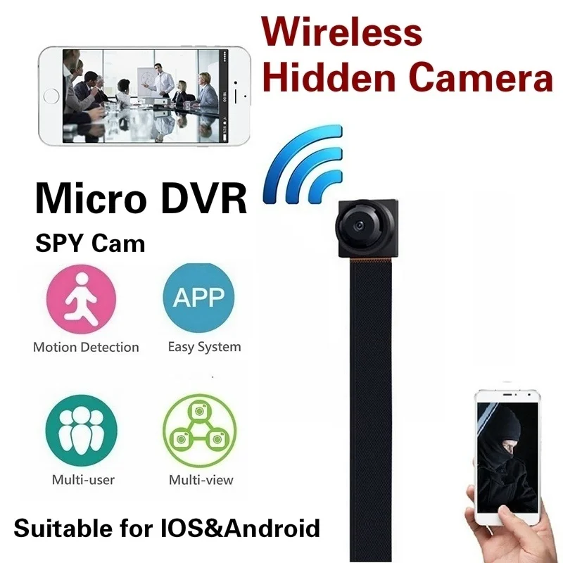 Новейшая Беспроводная мини-камера 1080 P HD wifi IP Cam Цифровая видеокамера микро DVR рекордер камера с детектором движения