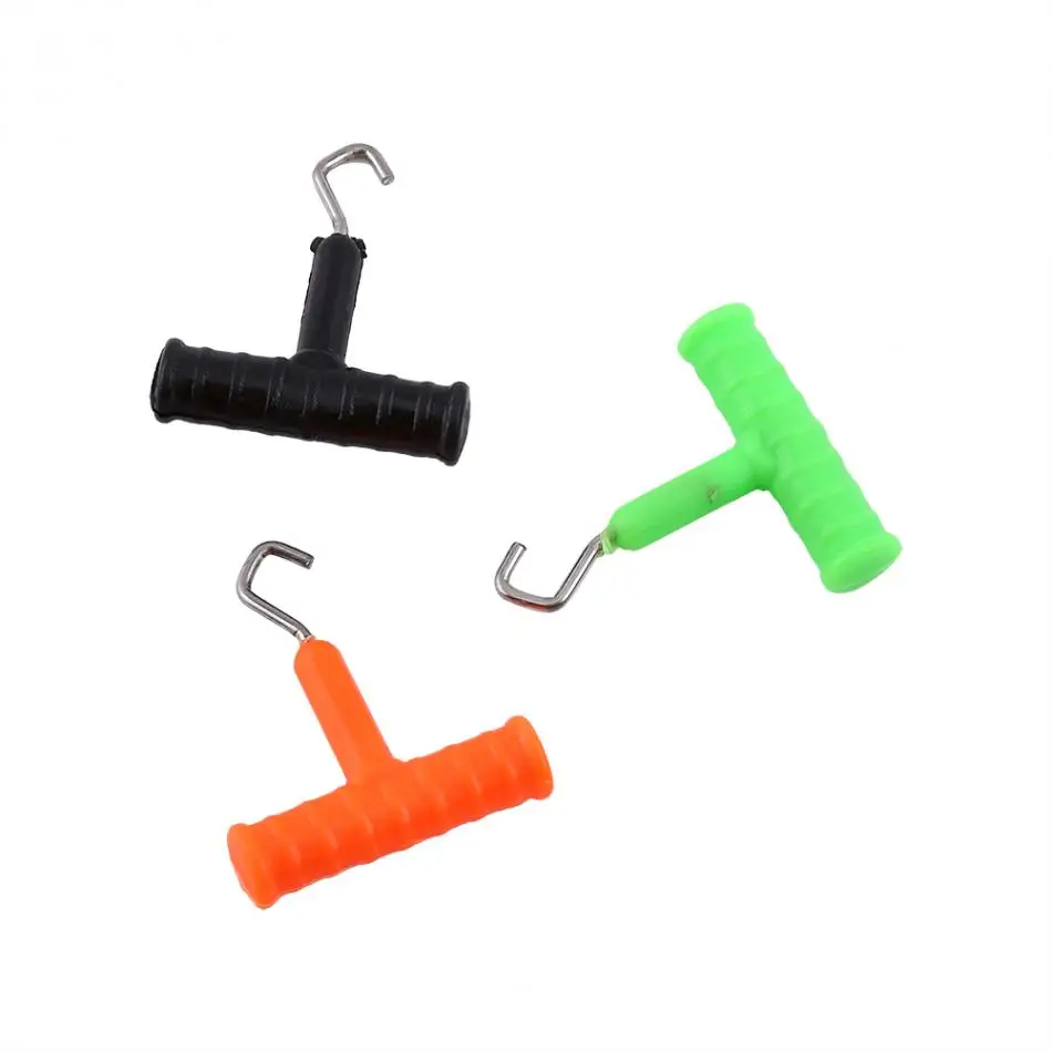 

3pcs Carp Fishing Knot Pull Tool Knot Puller Fishing Baiting Rig Tool Accessory For Outdoor Fishing