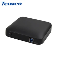 Tenveo 1080P 60FPS Drive-Free HD Capture Card vodel collection Box with USB3.0 DVI HDMI HD-SDI for Windows Linux Os X System
