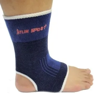 

2014 Outdoor Sports Basketball Kick Boxing Compression Ankle Support Badminton protective Ankle Support ankle 2pieces
