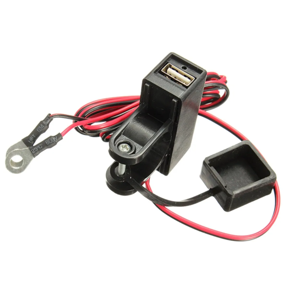 22mm 12V Waterproof Motorcycle Scooter HandleBar USB Charger GPS Phone Charger Power Socket For Honda/Suzuki/Kawasaki