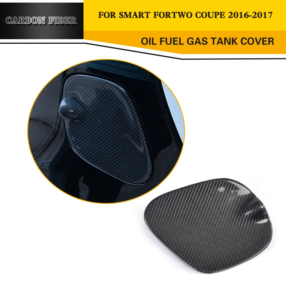 Carbon fiber Auto Exterior Oil Gas Fuel Tank Cap Cover for Mercedes