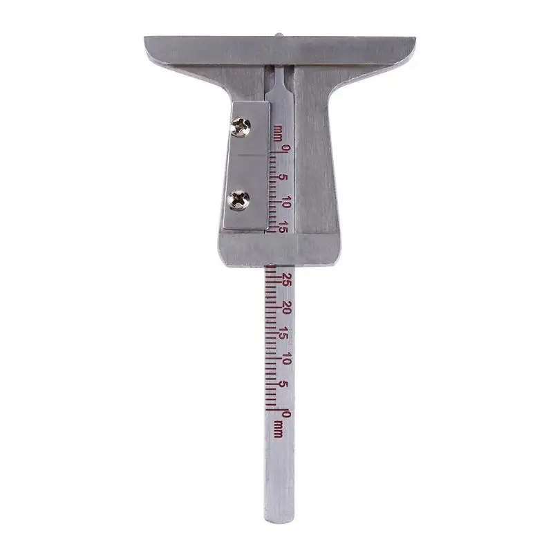 Stainless Steel Car Truck Motorcycle Tire Tread Depth Gauge Measurer