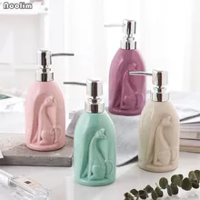 NOOLIM креативный керамический лосьон конфетного цвета дезинфицирующее средство для рук Бутылка для дома отеля клуба портативный лосьон бутылочка для жидкого мыла