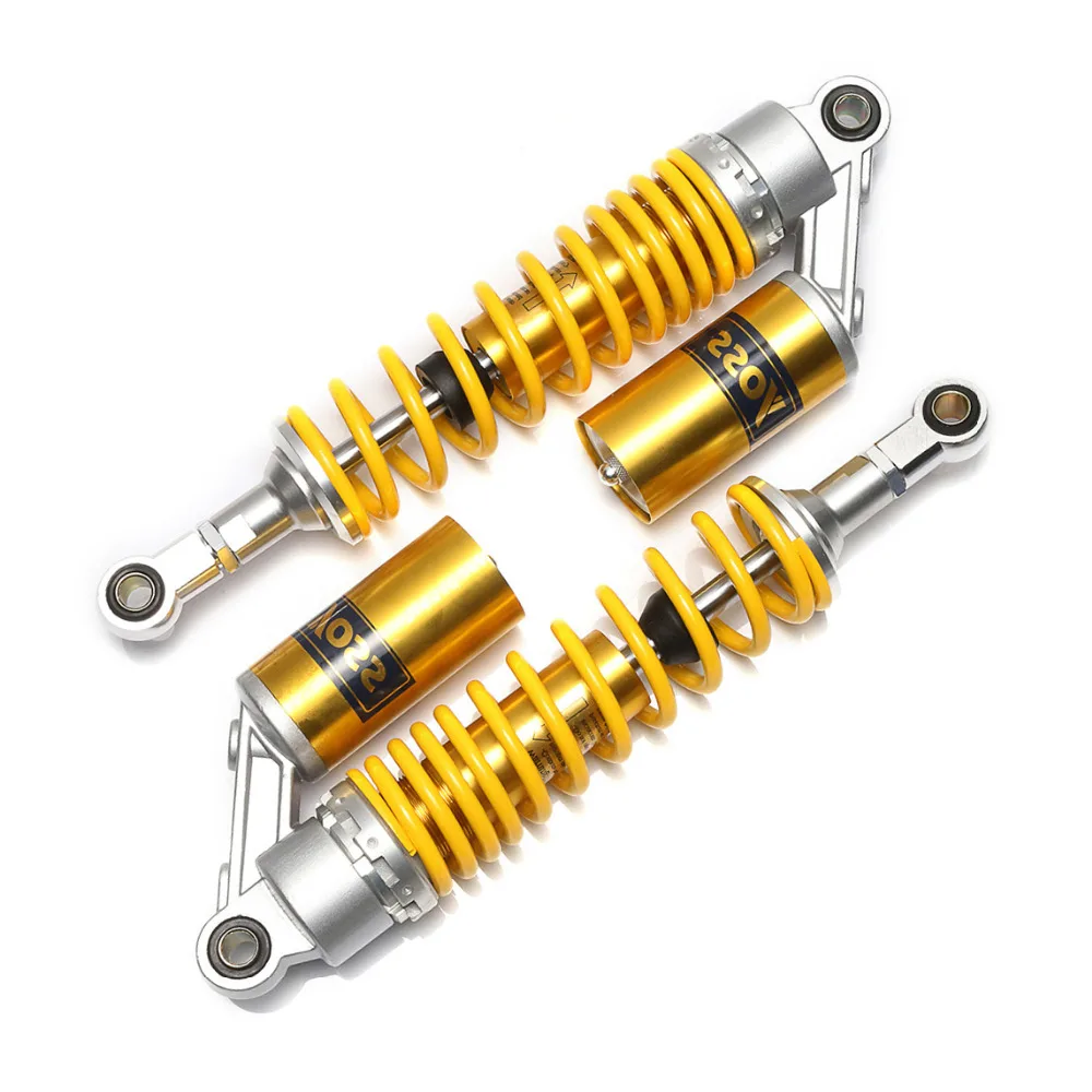 

Universal 13.5" 340mm Motorcycle Air Shock Absorber Rear Suspension For Yamaha Motor Scooter ATV Quad Gold D15