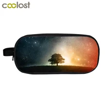 Galaxy Space косметичка для макияжа чехол Universe pochette maquillage для девочек школьный чехол мультяшная Функциональная сумка Портативный чехол