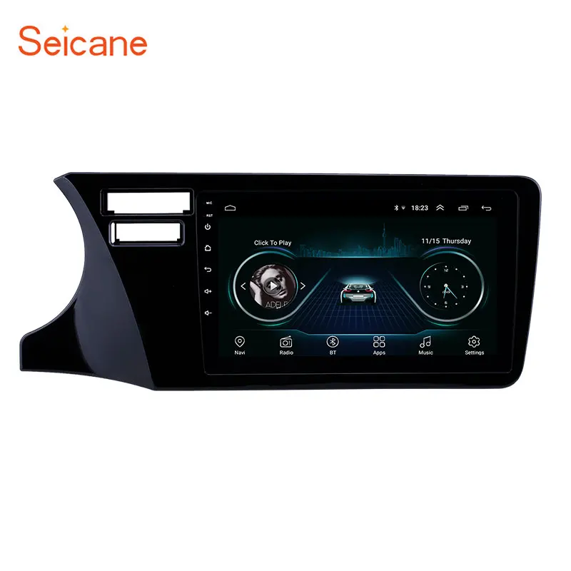 Seicane 2 Din 9 &quotAndroid 1 Автомобильный GPS мультимедийный плеер для Honda City 2014 2015-2017 LHD