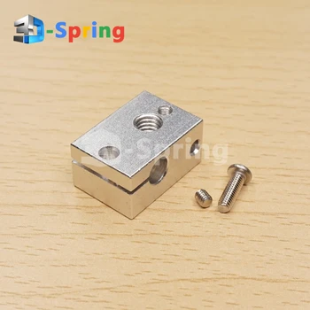 

V6 Heat Block Sensor Heater Block Aluminum for HT-NTC100K PT100 RepRap Bowden J-Head V6 3D Printer Extruder Hotend