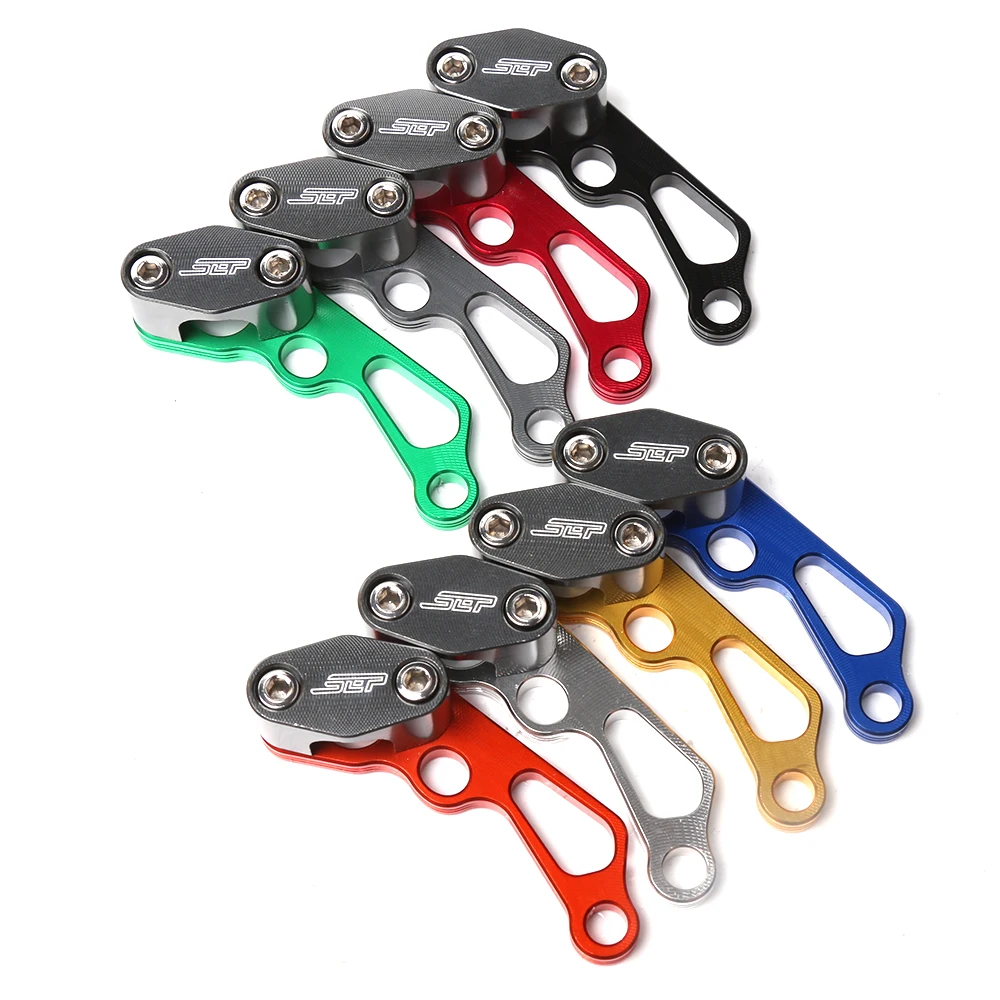 

Motorcycle Accessories CNC Aluminum Universal Brake Line Clamps Clip Front & Rear Cable Brake tube Clamps For Scooter And Racing