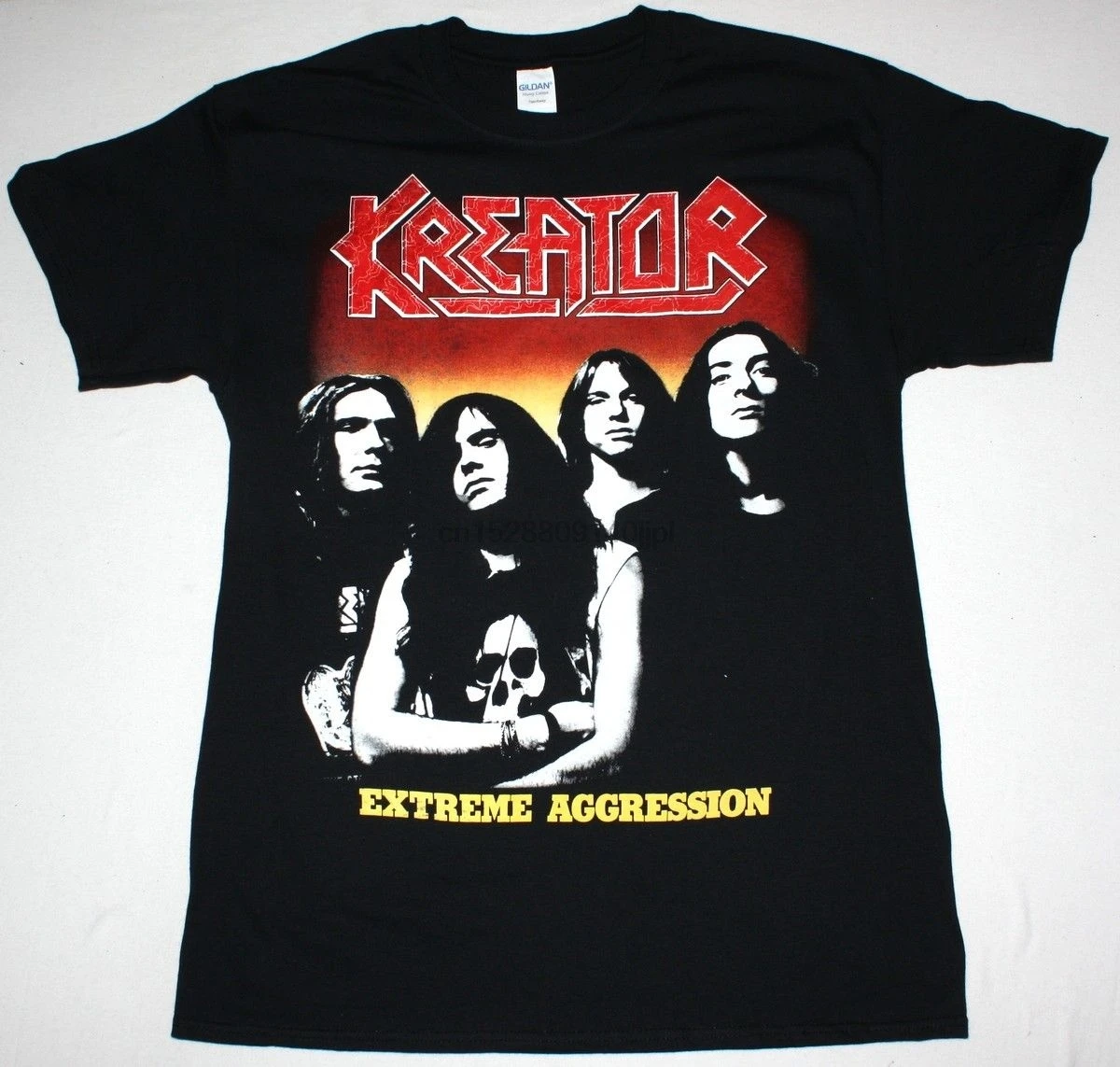 

KREATOR EXTREME AGGRESSION THRASH METAL DESTRUCTION TANKARD NEW BLACK T-SHIRT Fashion Summer Paried T Shirts Top Tee