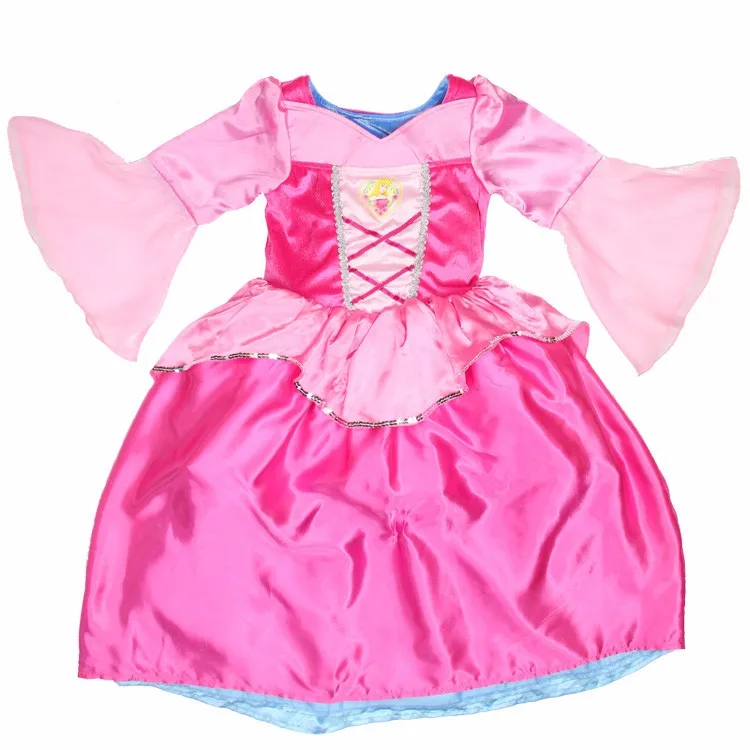 Девушки bithday подарок двусторонний материал одежда для маленькой принцессы костюмы нарядное платье для девочек Рождественский костюм для