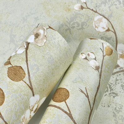 53cm X10m 3d Rural Floral Ab Retro Wallpaper Wall Paper Papel De Parede Damask for Living Room Bedroom TV Sofa Background