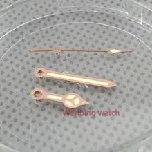 Часы Parnis hand 8215 набор золотистого края светящиеся часы для MIYOTA 8205 8215 821A автоматический часовой механизм