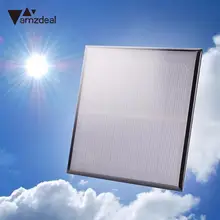 amzdeal New 1.2W 5.5V Monocrystalline Solar Panel Epoxy Battery For Phone Charging Outdoor Travelling Powerbank DIY Module Cell
