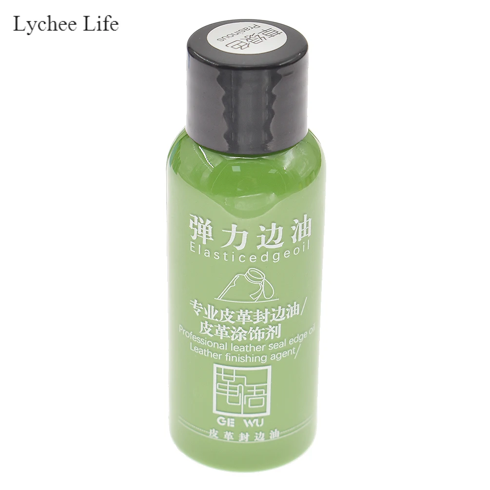 Lychee Life, 30 мл, сделай сам, кожа, край, краска, масло, выделяет, профессиональная, 20 цветов, акварельная краска, жидкая кожа, ремесло - Цвет: Grass green